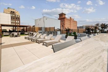 Rooftop terrace at sky on main